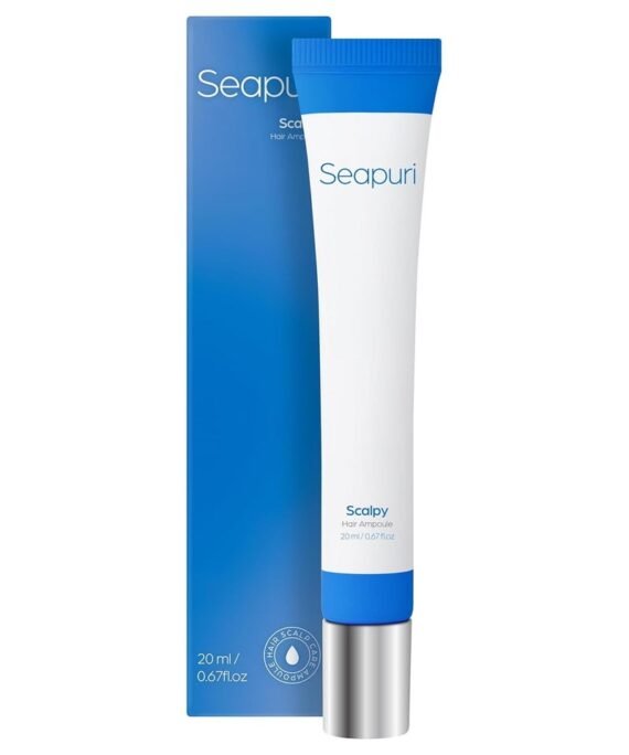Seapuri Seapuri Scalpy Hair Growth Serum for Hair Loss & Thinning |    Scalp Massager Treatment w/Salicylic Acid, Menthol, Dexpanthenol | Non-Greasy, Lightweight | Exfoliate Dandruff