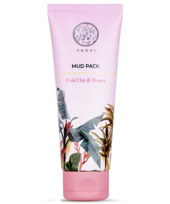 Yahvi Mud Pack Pink Clay & Honey With Calamine and Aloevera 100ml