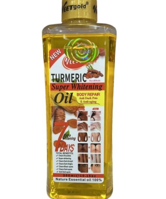 Veet gold Turmeric Super Whitening Oil 300 ML