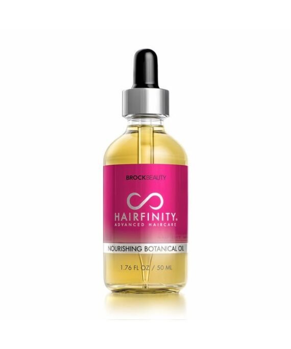 HAIRFINITY Botanical Hair Oil with Rosemary - Growth Treatment for Dry Damaged Hair and Scalp with Jojoba, Olive, Sweet Almond Oils - Silicone and Sulfate Free 1.76 oz