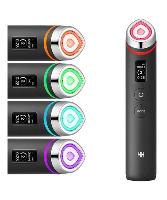 Medicube Age-R Booster Pro 6-in-1 Total Care LED Therapy, latest Upgraded version of Booster-H, for Enhanced Absorption, Radiance, Elasticity, Facial Contouring, and Pore Care
