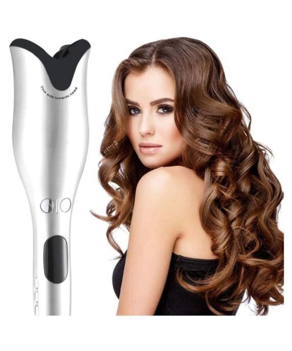 Generic Automatic Curling Iron Hair Curler Wand Curl 1 Inch Rotating Magic Hair Curling Iron Salon Tools Titanium Ceramic Hair Curlers
