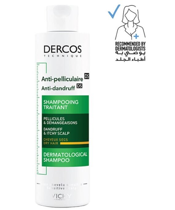 VICHY Dercos Anti Dandruff Shampoo For Dry Hair 200ml