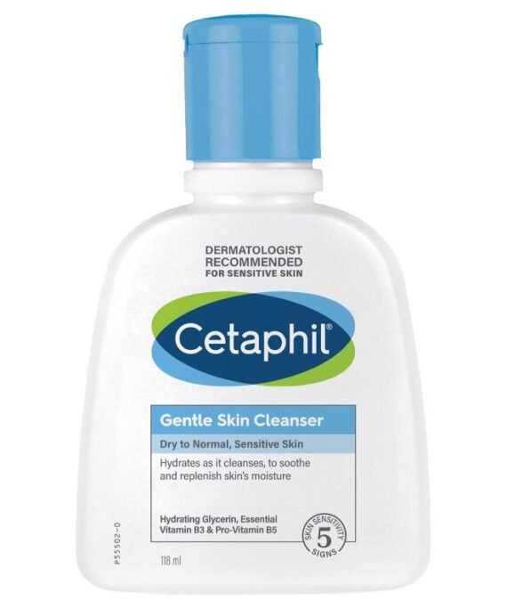 Cetaphil Gentle Skin Cleanser, 4 fl oz, Packaging May Vary 118ml