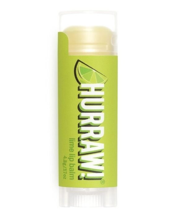 Hurraw! Hurraw! Lime Lip Balm: Organic, Certified Vegan, Cruelty and Gluten Free. Non-GMO, 100% Natural Ingredients. Bee, Shea, Soy and Palm Free. Made in USA