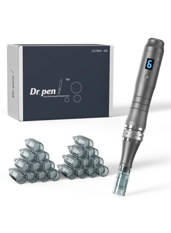 Dr.pen Dr Pen Ultima M8 Professional Microneedling Pen - Cordless Derma Auto Pen - Best Face and Body Skincare Kit with 20pcs Multiple specification needles