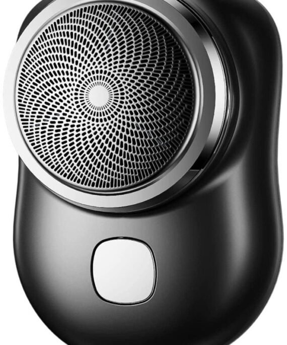 TOPVOP TOPVOP Distinguisha Mini Shave Portable Electric Shaver, Waterproof Electric Shaver for Men, Rechargeable Wet & Dry Electric Shaver, Take It Out and Use It Anytime, Anywhere (Black)