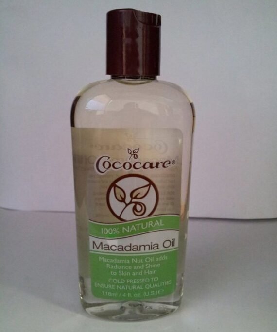 Cococare Cococare 100% Natural Macadamia Oil 4oz