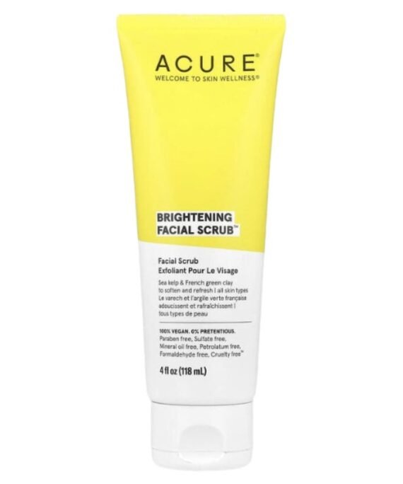Acure Brightening Facial Scrub 118ml