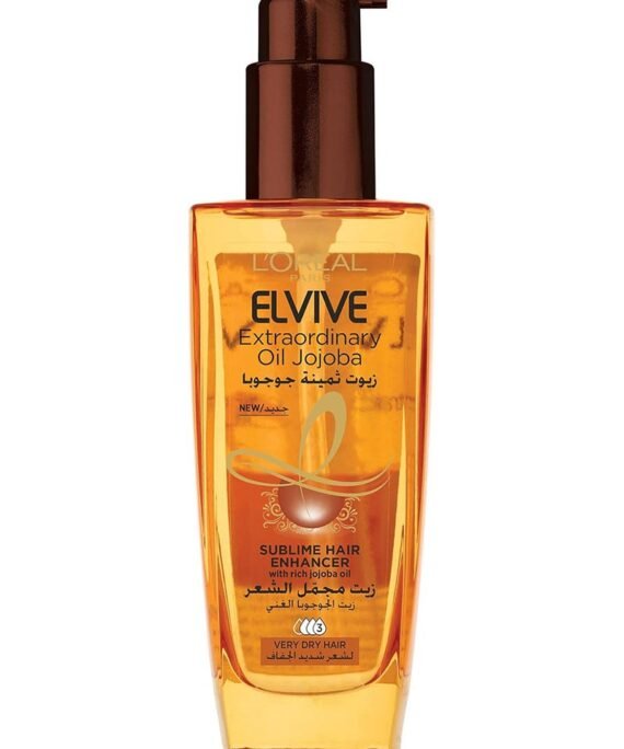 L'OREAL PARIS Elvive Extra Ordinary Oil Jojoba Sublime Hair Serum Thick, Very Dry Hair 100ml