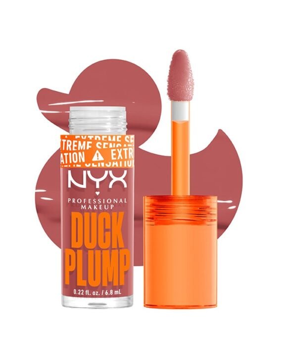 NYX PROFESSIONAL MAKEUP Duck Plump Lip Plumping Lacquer - Nude Swings Nude Swings 7ml
