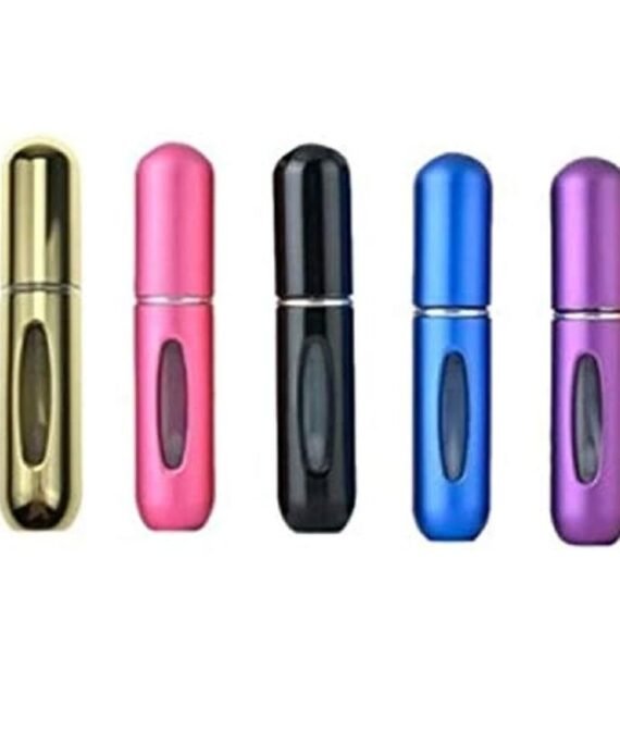 ORiTi ORiTi 5 PCS  Portable Bottom Refillable Perfume Atomizer Spray Perfume Bottle Set for Travel