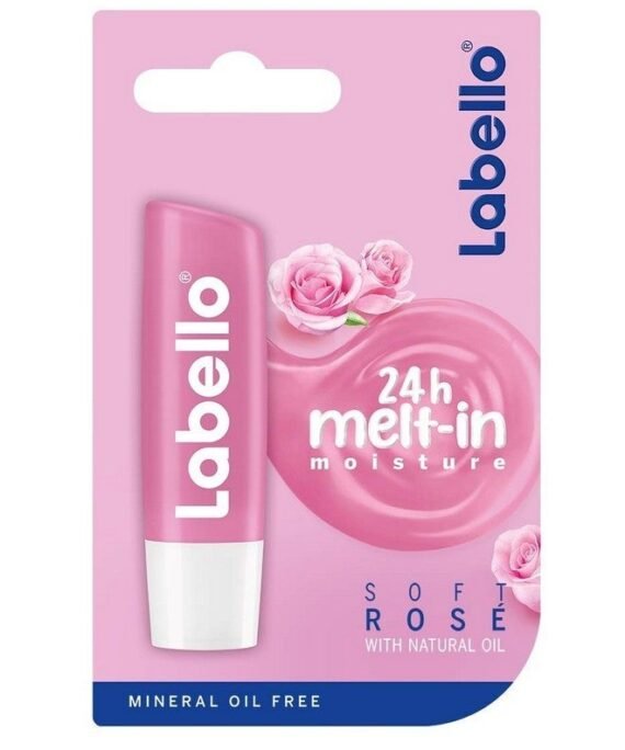 Labello Labello Soft  lip balm - Rose 5.5 Ml