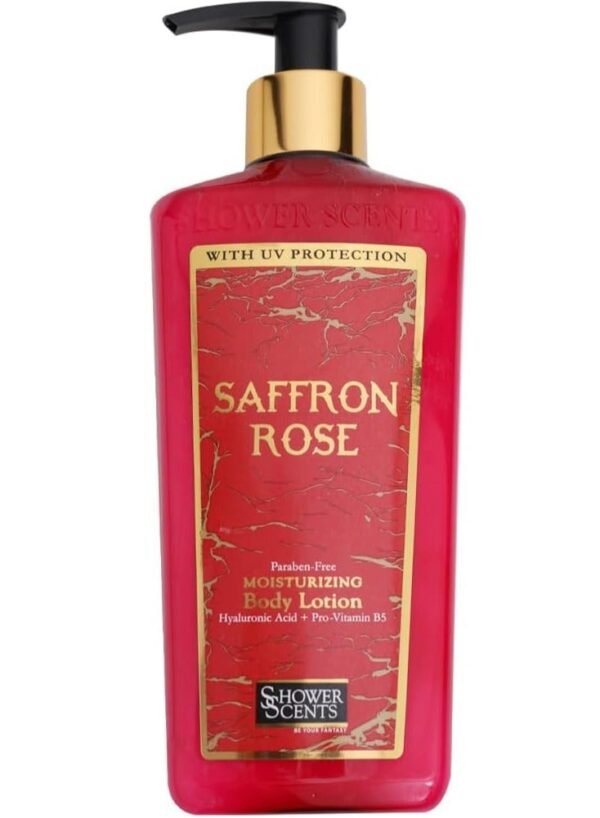 Shower Scents Shower Scents Saffron Rose  moisturizing body lotion 312ml