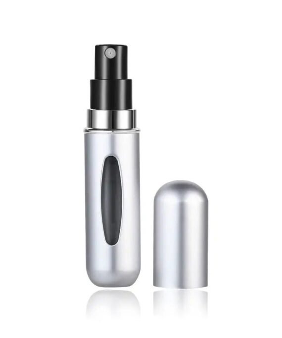 ORiTi 1PC  Refillable Mini Spray Bottle - 5ml, Cologne & Perfume Sub-Transfer Bottle, Small And Portable Size For Travel Or Convenient Storage, Beauty & Cosmetic Accessories
