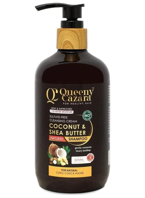 Queeny Cazara Queeny Cazara Coconut & Shea Butter Shampoo – 350ml