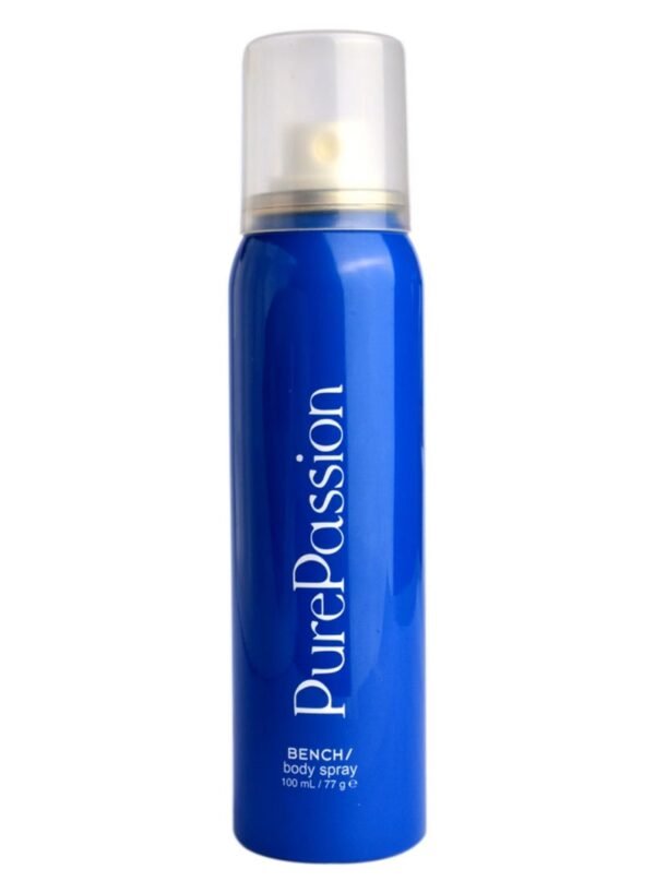 Bench Pure Passion Body Spray - Floral Fruity Fragrance - Long-lasting Freshness - 100 ml