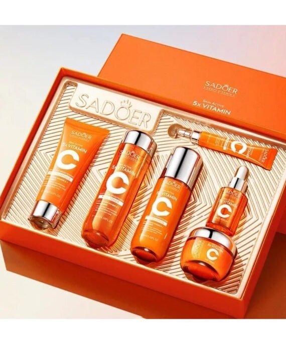 SADOER SADOER Collagen Cream Brightening Skincare 6 pcs Set Organic Anti-aging and Moisturizing Skincare Set