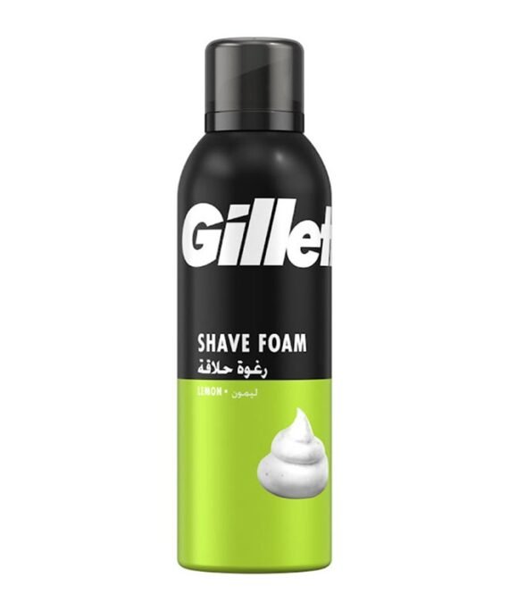 Gillette Shave Foam Lemon Flavour 200ml
