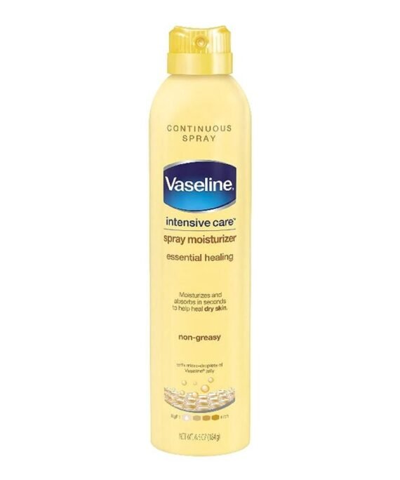 Vaseline Intensive Care Spray And Go Moisturizer 184grams