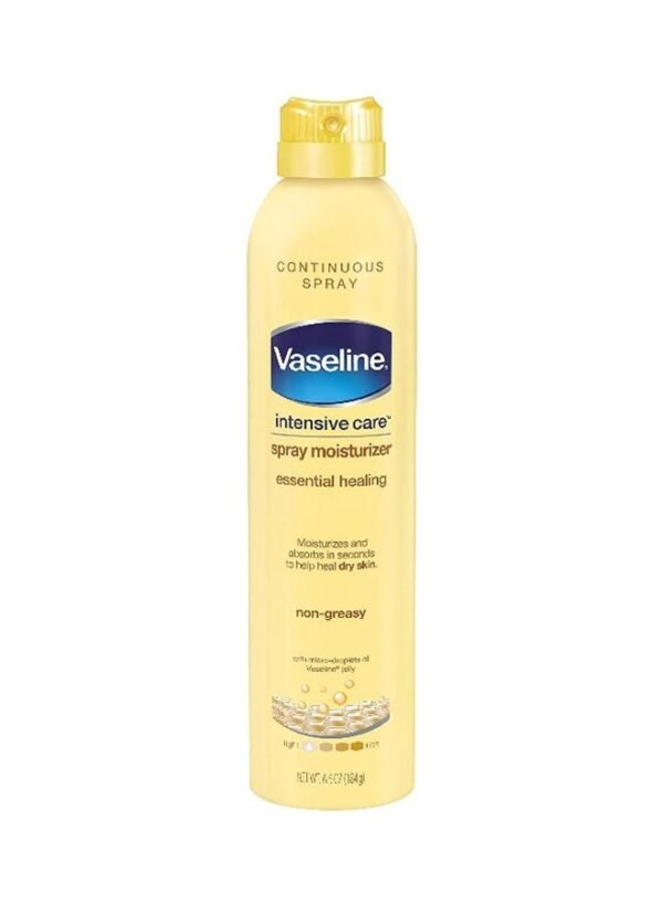 Vaseline Intensive Care Spray And Go Moisturizer 184grams