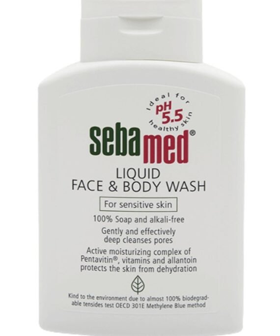 Sebamed Liquid Face And Body Wash 200ml
