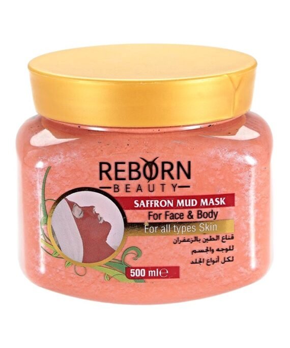 Reborn Beauty Saffron Face And Body Mud Mask 500ml