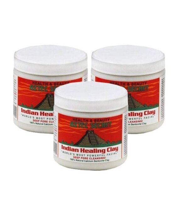 AZTEC SECRET 3-Piece Indian Healing Clay Deep Pore Cleansing Body Mud 1362grams