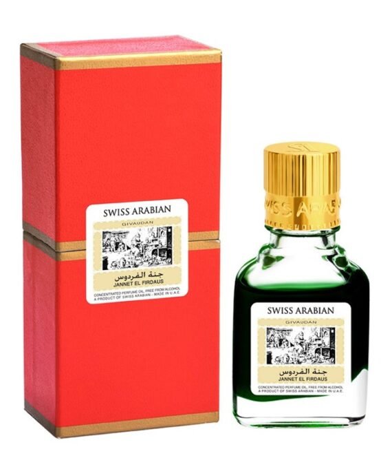 SWISS ARABIAN Givaudan Jannet El Firdaus Attar Perfume 9ml