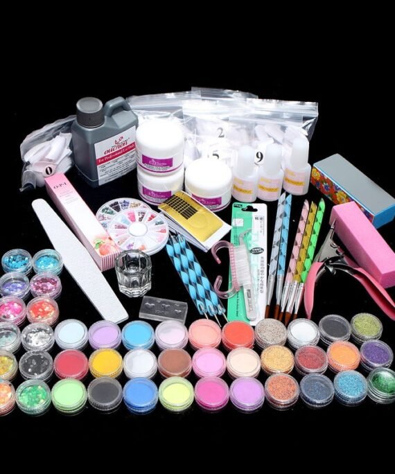 Generic Acrylic Manicure Set Multicolor