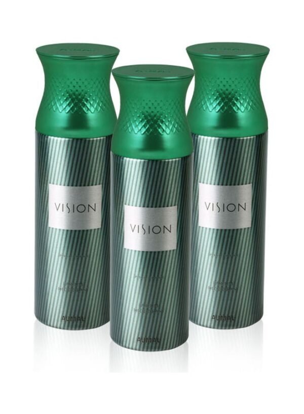 Ajmal 3 In 1 Pack - Vision Deodorant For Men 3 x 200ml