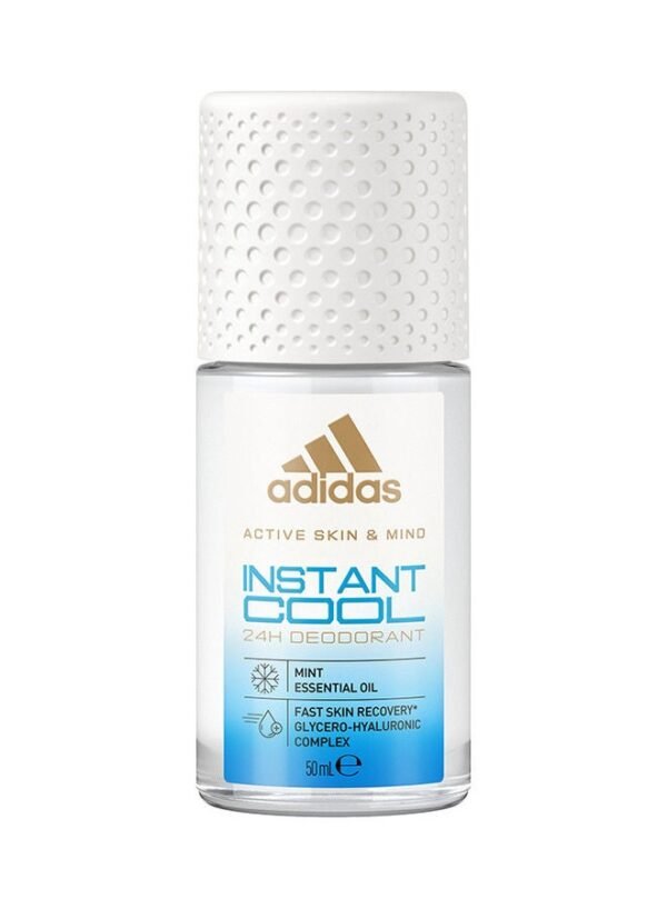 Adidas Active Skin And Mind Instant Cool Roll On Deodorant 50ml