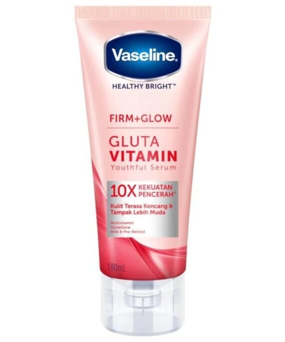 Vaseline Bright Firm +Glow Gluta Vitamin Youthful Body Serum 180ml