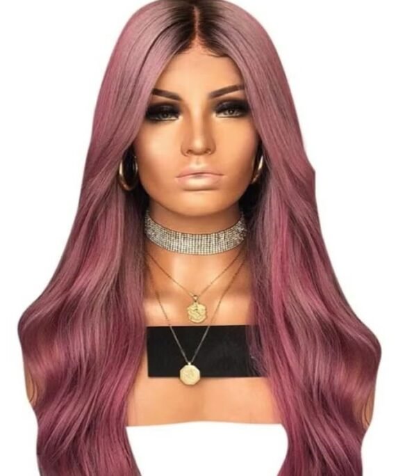 ORiTi ORiTi Long Curly Hair Wig Wine Red
