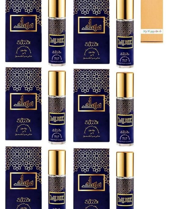 Nabeel 6 Piece Nabeel Musk Roll On Oil Perfume 6 ML Set
