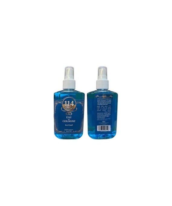 114 Amatoury 114 Amatoury Ice Cool Eau De Cologne – 250ML, Refreshing & Long-Lasting Fragrance