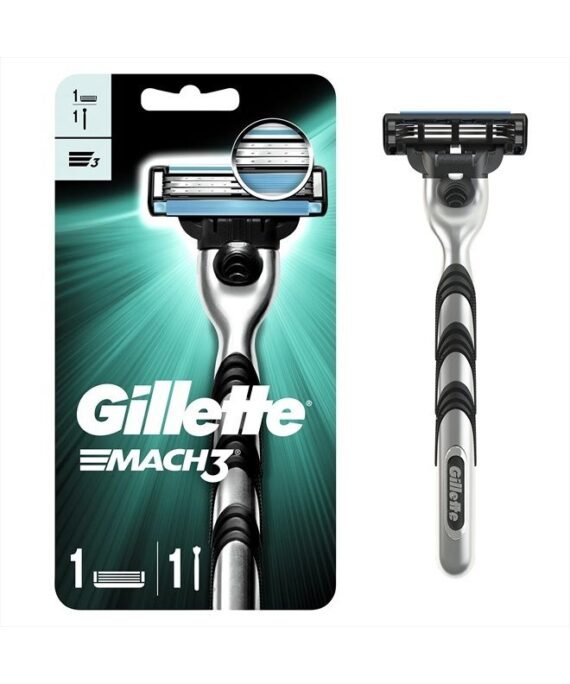 Gillette Mach3 Men's Razor Handle + 1 Blade Refill