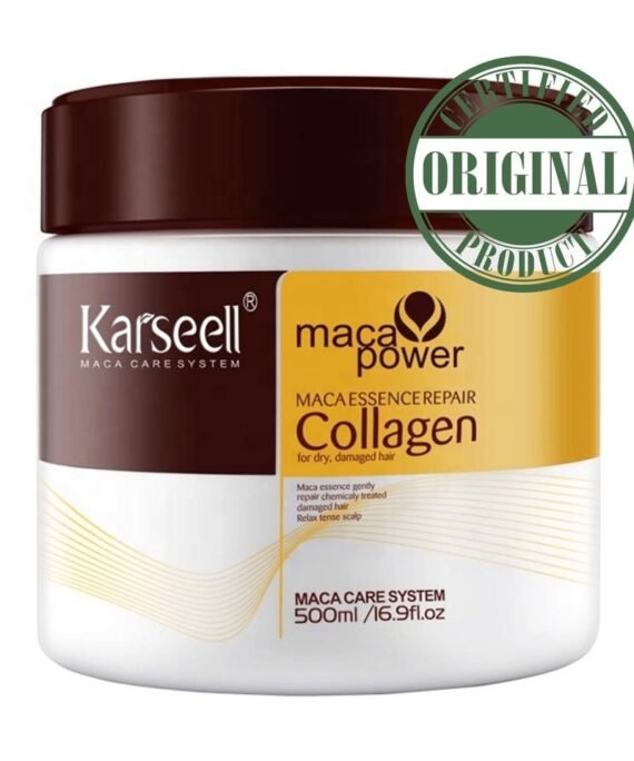 Karseell Karseell Collagen Hair Treatment Deep Repair Conditioning Argan Oil Collagen Hair Mask Essence for Dry Damaged Hair All Hair Types  500ml
