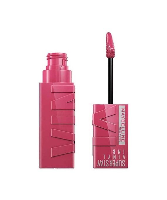 MAYBELLINE NEW YORK Super Stay Vinyl Ink Longwear Transfer Proof Gloss Lipstick, 20 COY 20
