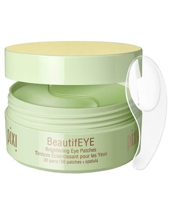 pixi Pixi BeautifEYE Hydrogel Under-Eye Patches | Refreshing Eye Patches For Dark Circles | Brighten & Hydrate Under Eyes | 30 Pairs / 60 Patches 7.05 oz