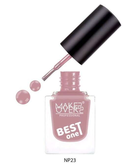 MAKE OVER 22 Best One Nail Polish NP023 MAUVE ICE
