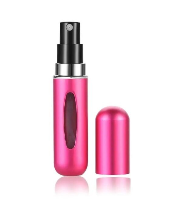 ORiTi 1PC  Refillable Mini Spray Bottle - 5ml, Cologne & Perfume Sub-Transfer Bottle, Small And Portable Size For Travel Or Convenient Storage, Beauty & Cosmetic Accessories