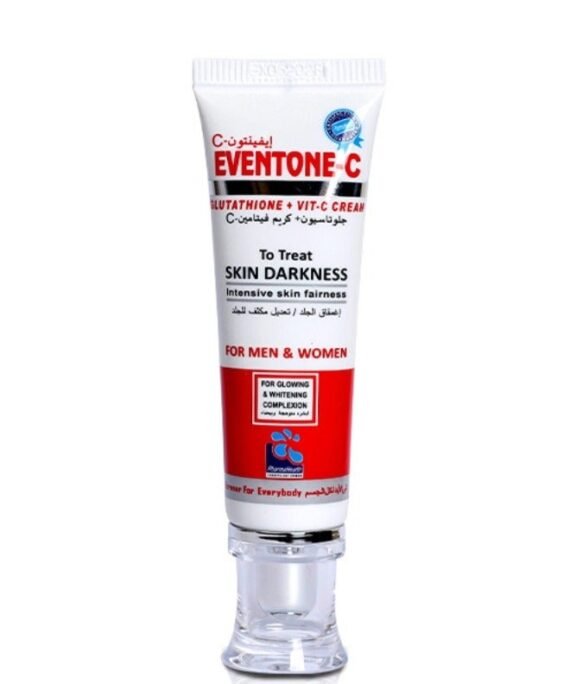 PharmaHealth Eventone C Cream 30g Skin lightening and brightening cream with L glutathione and Vitamin C