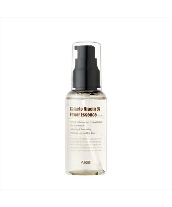 PURITO Galacto Niacin 97 Power Essence 2 fl.oz /92% galactomyces/fermented/Treatment essence/pore control
