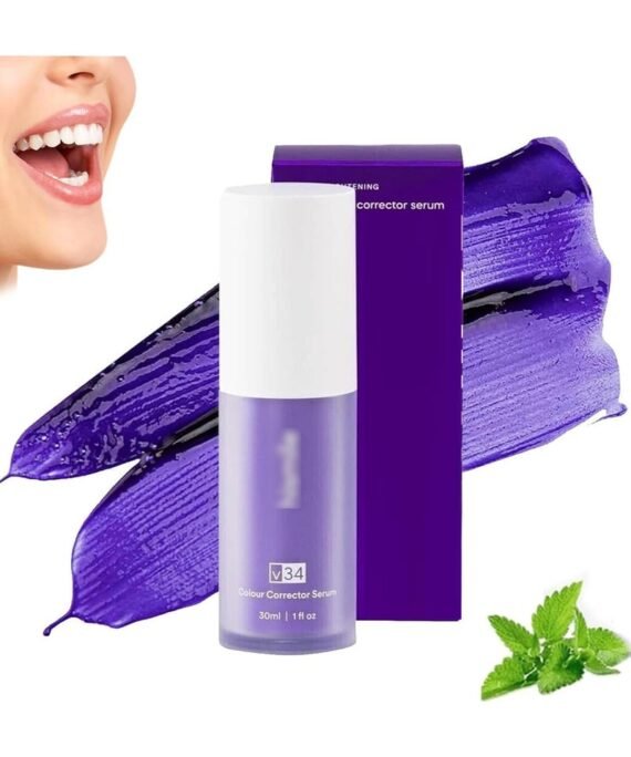 DubaiGallery DubaiGallery V34 Teeth Whitening Purple Toothpaste