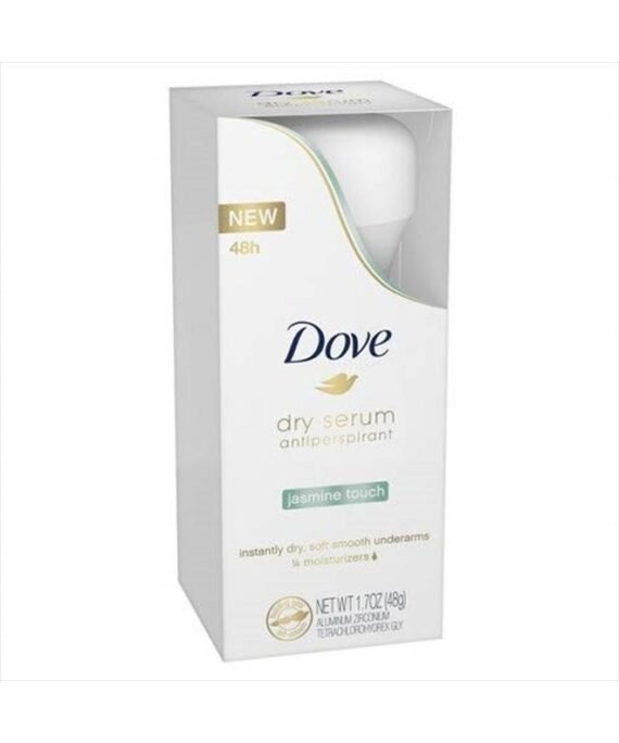 Dove Dry Serum Antiperspirant Deodorant, Jasmine, 1.7 Oz