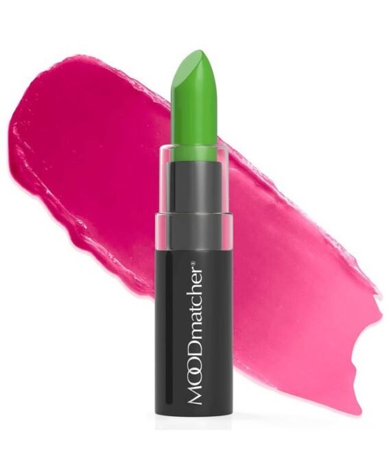 MOODmatcher Original Color Changing Lipstick – 12 Hours Long-Lasting, Moisturizing, Smudge-Proof, Glamorous Personalized Color, Premium Quality – Made in USA (Green)