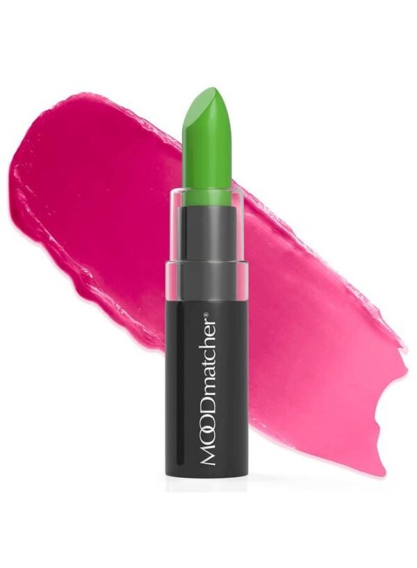 MOODmatcher Original Color Changing Lipstick – 12 Hours Long-Lasting, Moisturizing, Smudge-Proof, Glamorous Personalized Color, Premium Quality – Made in USA (Green)