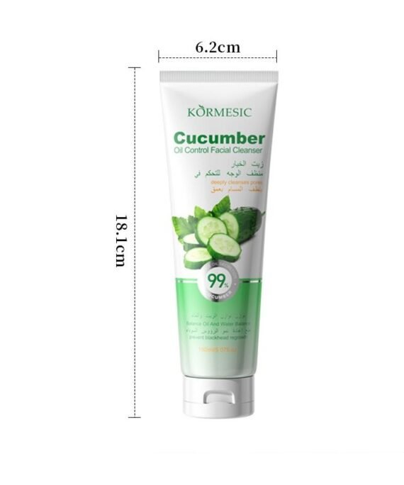Kormesic Cucumber Oil-Control Facial Cleanser - Refreshing & Gentle Cleansing 150ml