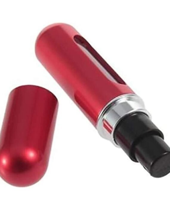 ORiTi ORiTi 5ml Perfume Bottle Round Head Mini Handy Size Press Perfume Atomizer Refillable Leakproof Spray Travel Portable Self Pump Empty Fragrance Container